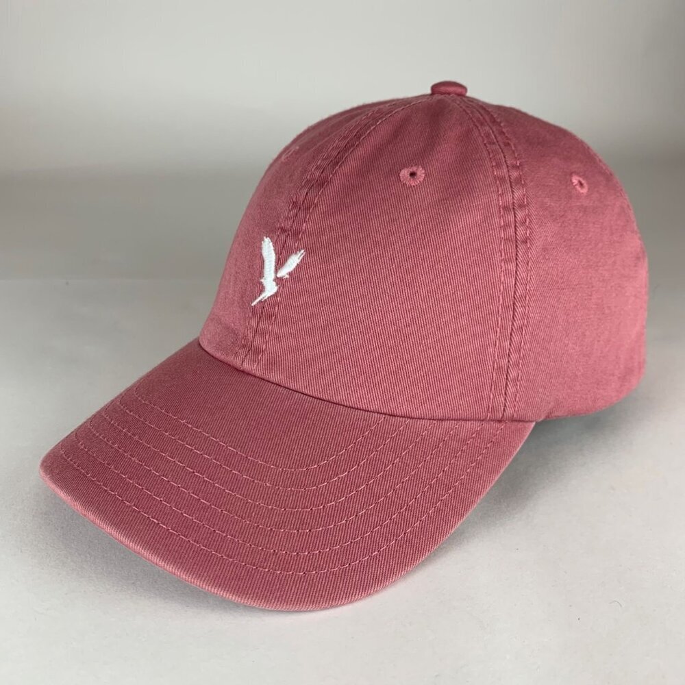 American Eagle Unisex Pink Relaxed Fit Strapback Adjustable Hat